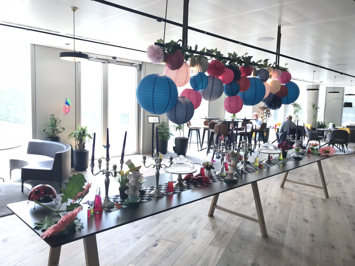 OC_Reception's tweet photo. “Have I gone mad?

I'm afraid so, but let me tell you something, the best people usually are.”

The Privée Concierge team have taken the guests and occupiers at Angel Court down the rabbit hole by transforming their Lobby and event floor into an Alice in Wonderland themed event! https://t.co/tXibqYZlMq