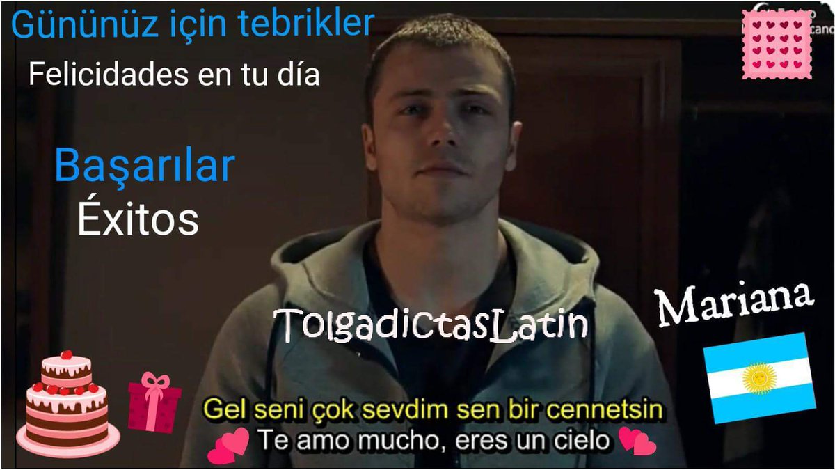 Mariana13626384's tweet photo. iyiki doğdun!! 💞🎉 
Feliz Cumpleaños!!!!💖👑
@tolgadictalati 
@tolgasaritastt https://t.co/joI5rJtp1o