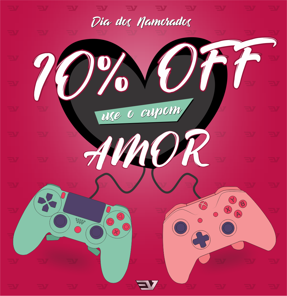 EvzenElite's tweet photo. Dia dos namorados está pertinho, já comprou o presente para seu namorado ou para sua namorada? aqui está o presente ideal, sem dúvida será o melhor presente e agora com 10% de desconto.

Para utilizar o desconto basta utilizar a palavra AMOR!

#diadosnamorados #bomdia #ps3 #xbox https://t.co/EZlfqmUIRQ