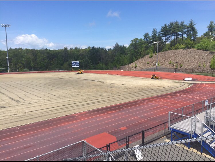 GordonMlax's tweet photo. UPDATE: the old turf has been ripped up and completely removed! We cannot wait for the new turf to be put in here at the Brigham Athletic Complex 😁 #OutWithTheOld #InWithTheNew https://t.co/dCBvingbyo