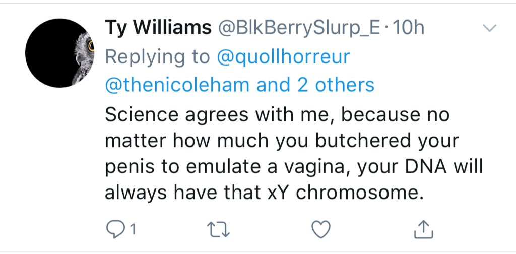 Ty also thinks that body dysmorphia and body dysphoria are the same thing. Seriously, don’t be like Ty. Ty is super ignorant as well. And apparently jealous that I’d make a better footy player than them but they can’t decide which position I’d play.