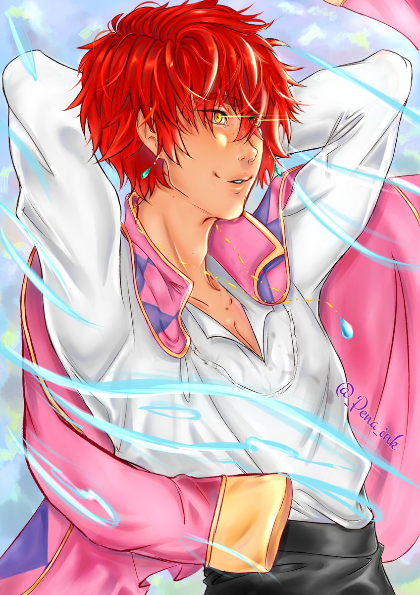 inkbender_'s tweet image. #drawagain challenge completed❤ my baby Saeyoung i can't stop drawing him❤ first pic 30/5/18, sec pic 9/7/17 and third pic 15/10/17
#mysticmessenger #saeyoung #707 #mysticmessenger #fanart #digitalart