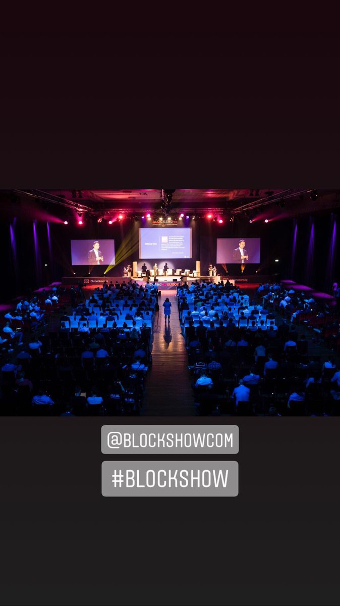 marcpbernegger's tweet photo. Thank you @BlockShowcom team for organizing this cool conference (and having me on stage twice ;-)
See you in summer in Las Vegas!
#BlockShowEurope #BlockShow https://t.co/ZqLrVhWY5g