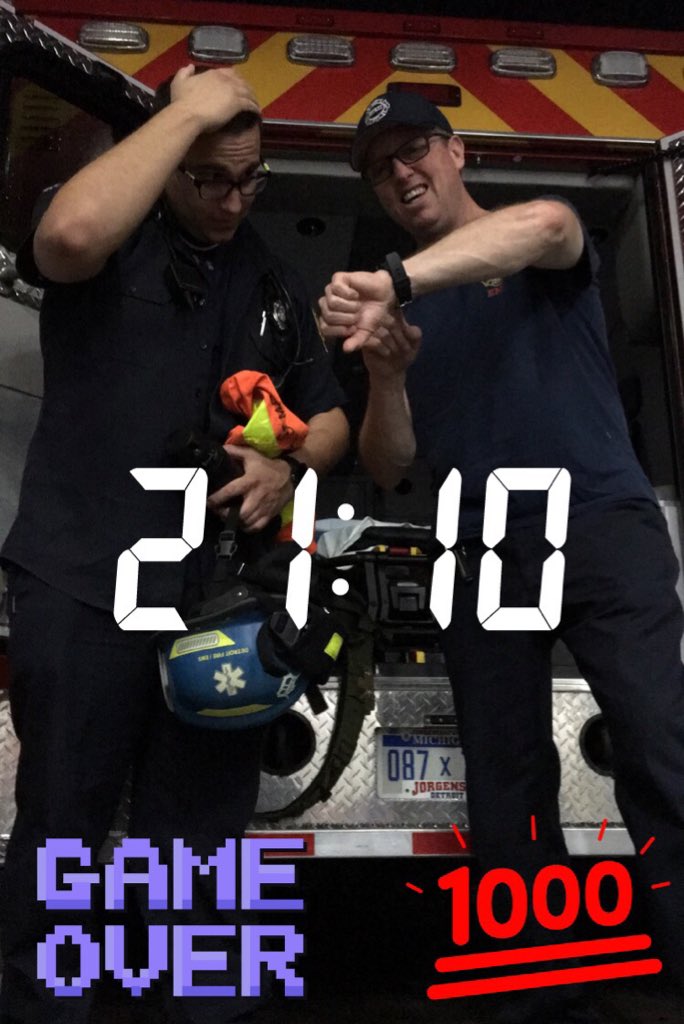 Detroit_Medic's tweet image. Or when you were supposed to be off at 1900. #memories #medic2