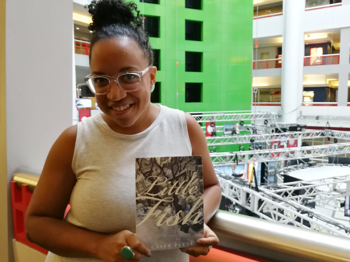 QwithTomPower's tweet image. 🔊 LISTEN: Our book contributor @jaelrichardson dropped by today with another book recommendation: Little Fish by @caseyplett | cbc.ca/1.4673117