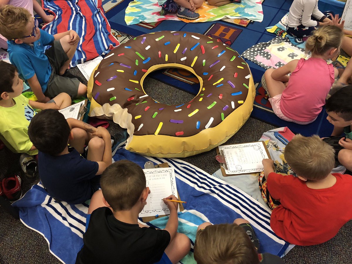 MrsSmithNat's tweet photo. Thanks for visiting @MrsDruwe1st ! Your kinders had great questions about first grade! #almostfirsties https://t.co/RkZO12r2Oq