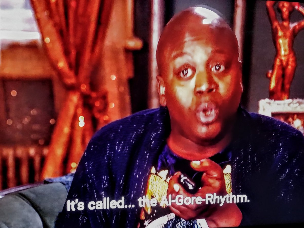 You know how Al Gore invented the internet? Well, he also invented a rhythm  for it...