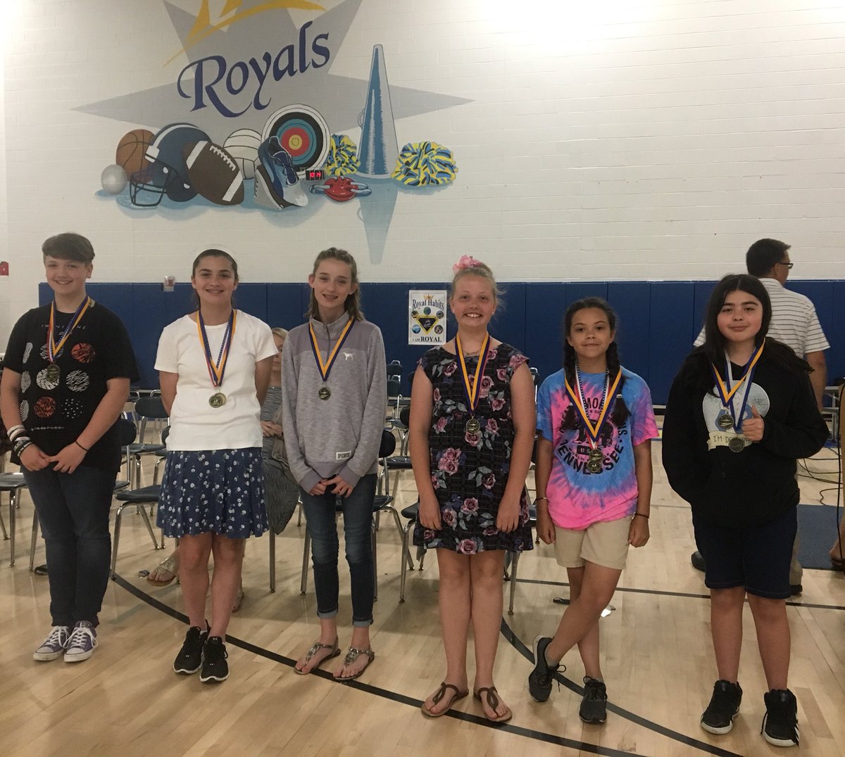 6th gr Content Area Awards - ELA and Science #BeRoyal @SVAPrincipal475 <a href="/julie_pouncy/">Julie A. Pouncy</a>