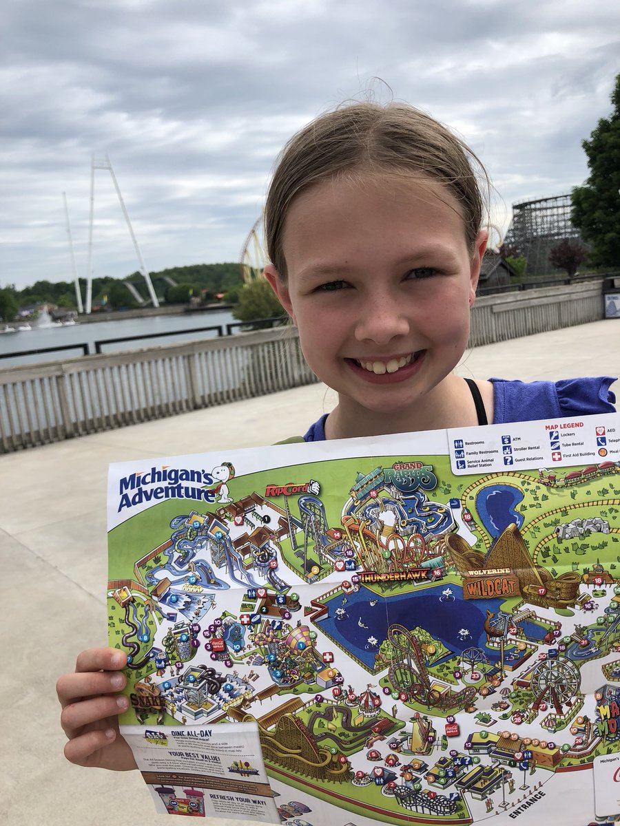Claire knows that all roads at <a href="/miadventure/">Michigan's Adventure</a> lead to the #Skycoaster! Enjoy your flight.