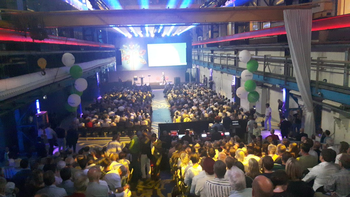 ronaldveerman's tweet photo. Volle bak. #PFD2018 @Binck_NL https://t.co/wubEO83Peb