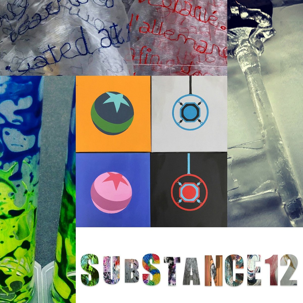 Substance_12's tweet photo. #Substance12 Fine Art Contemporary Artists #exhibition #TunbridgeWells @trinitytheatre Gallery 28th May to 3rd June 2018 PV Friday 1st June 6-8pm - press and public. Please come! @charlievbond @Tongsbridge @TheKnowGuide @timeslocalnews  #artist #contemporaryart #artshow https://t.co/V2gBSPf43o