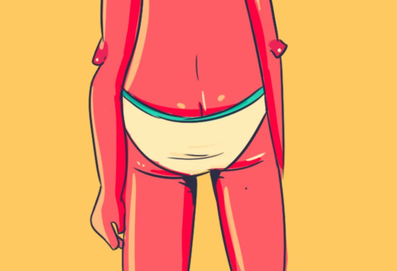 YeahHaus's tweet image. Don’t wanna be a tease but our next animation involves underpants and a butt. It’s not really part of the storyline, but it is a #designchoice related to the character’s butt.