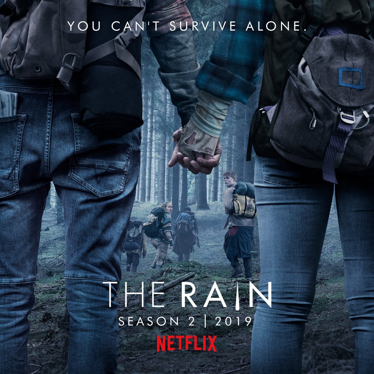 TheRainNetflix's tweet photo. "We're a group, we stick together." The Rain season 2, forecasted 2019. https://t.co/YxBNrJKFuy