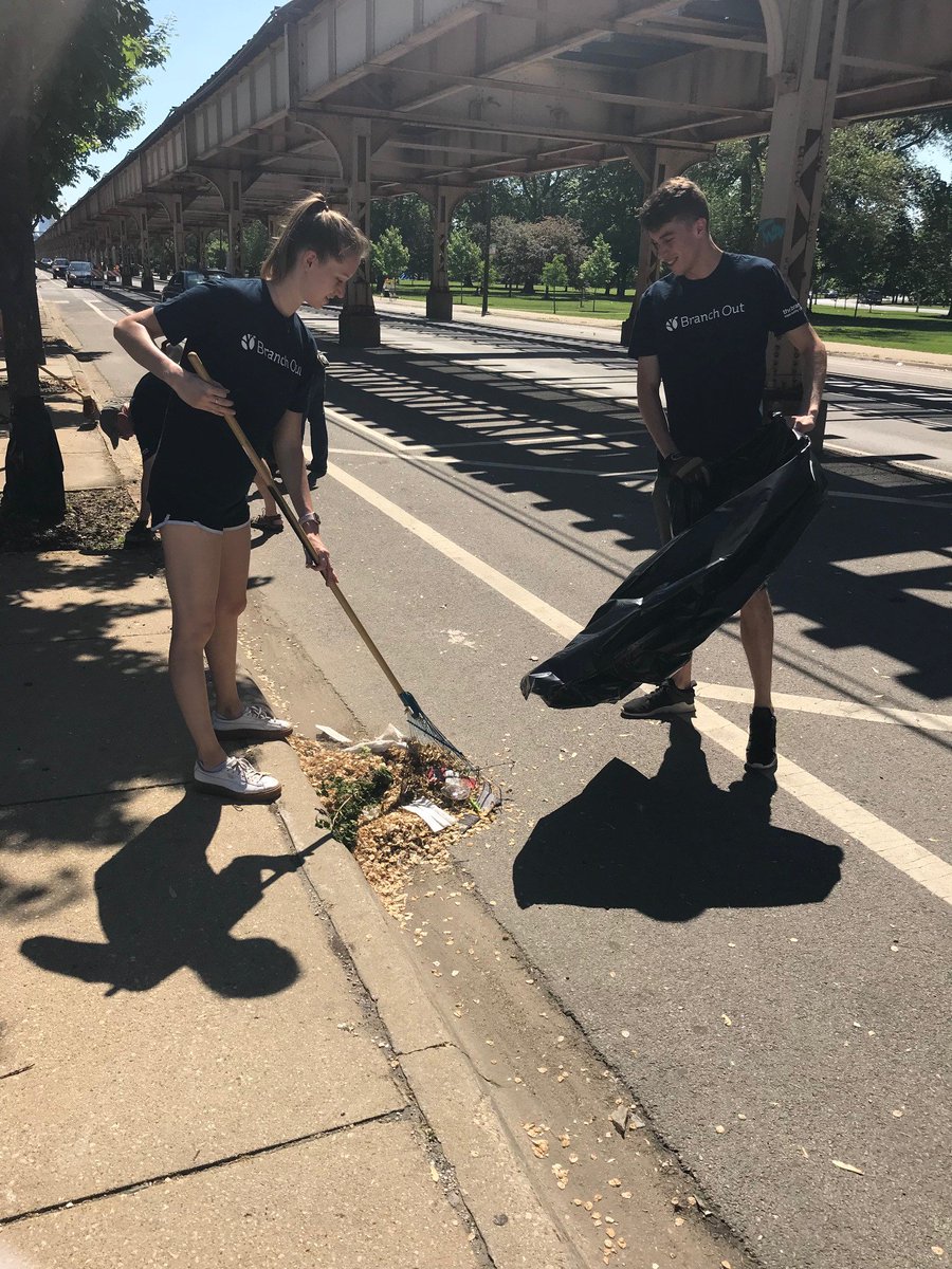 Thank you to The Branch Community Church for coming out this weekend to pick up litter and beautify the space around Inspiration Kitchens!