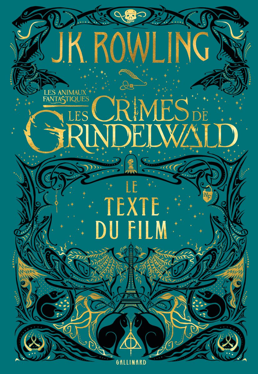 Nous avons le plaisir de vous annoncer la publication du texte du film  "Les Animaux fantastiques 2 : Les Crimes de Grindelwald", de J.K. Rowling, le 15 novembre 2018, le lendemain de la sortie du film sur les  écrans en France 😍
Pour en savoir plus 👉 bit.ly/2L9efi5