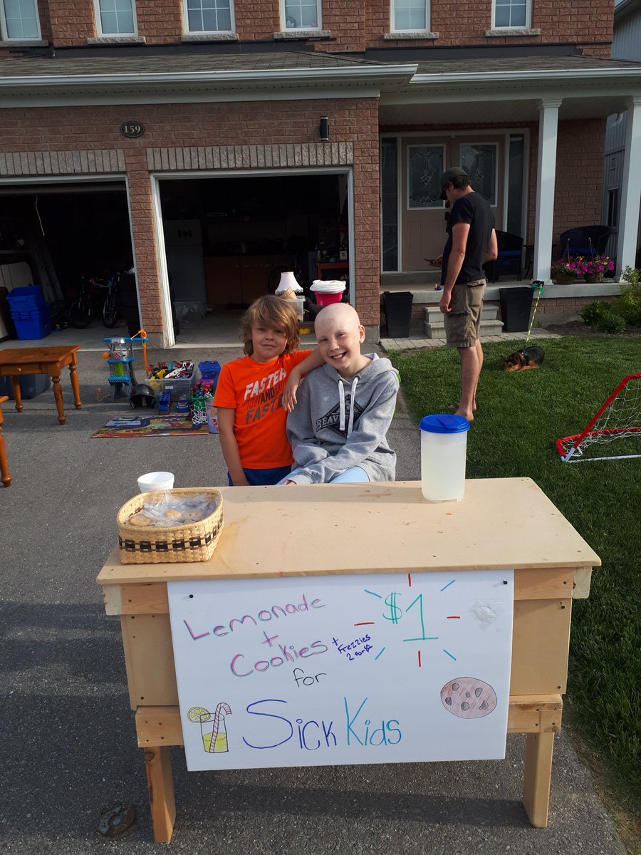 chainschwang's tweet photo. Ava had the chance yesterday to present Camp Ooch with the money she raised at her lemonade stand .Thank you to everyone who supported her efforts to rise money for camp ooch #sickkidsvscancer#campooch#sickkidsdonation#sickkidshospital https://t.co/1EkX7AbcLS