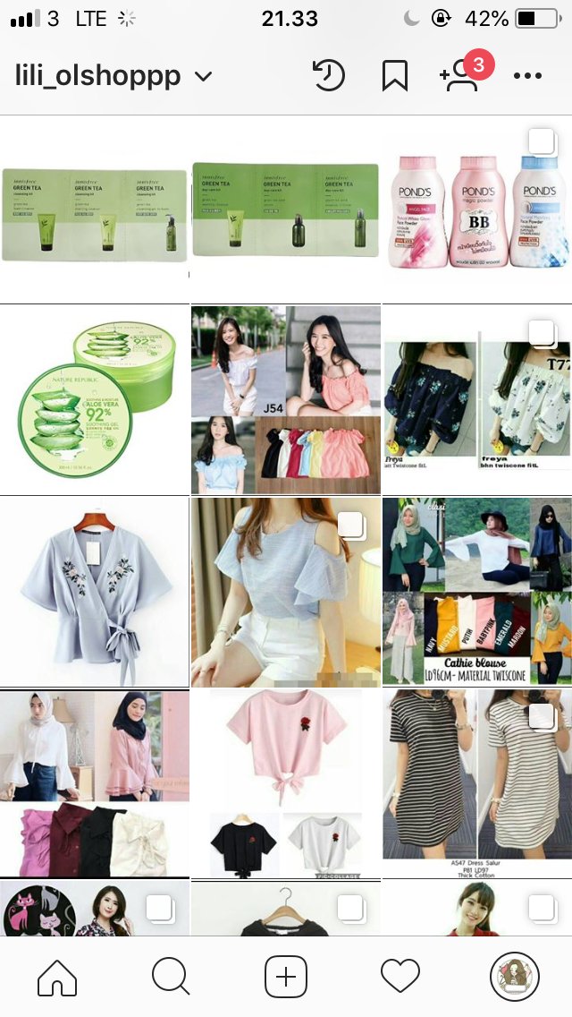 Apriliaynt's tweet photo. Yuk tunggu apalagi nih, langsung aja di cek ig @lili_olshoppp😊 Karna disitu serba ada lohhh, dan harganya murah2 banget bisa kalo ada yg mau jd reseller/dropship😉Lebaran nanti harus cantik dong😍 https://t.co/ST60v2VCor