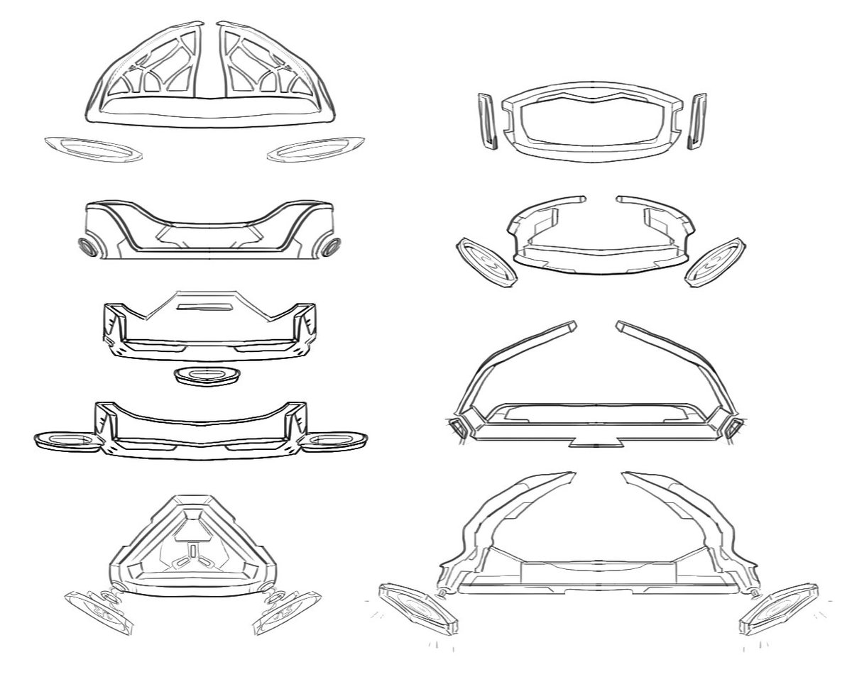 MechLeagues's tweet photo. Here are some concepts we did for the bleachers! the audience will be sitting in here cheering you on ๐ค #conceptArt #indieDev #indieGame #gameDev https://t.co/ZzvCt6O6Rn
