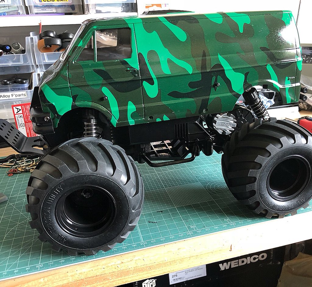rscscalemodels's tweet photo. #Tamiya #Lunchbox #BlackEdition has been under construction to get it ready #forsale. 
For further information on what #Hopup options have been added. Click the link below

https://t.co/PSRvwGaYtG

#radiocontrol #rccars #rctruck #newbuild #camo #bodyshell #rscscalemodels #built https://t.co/51E9kecvWX