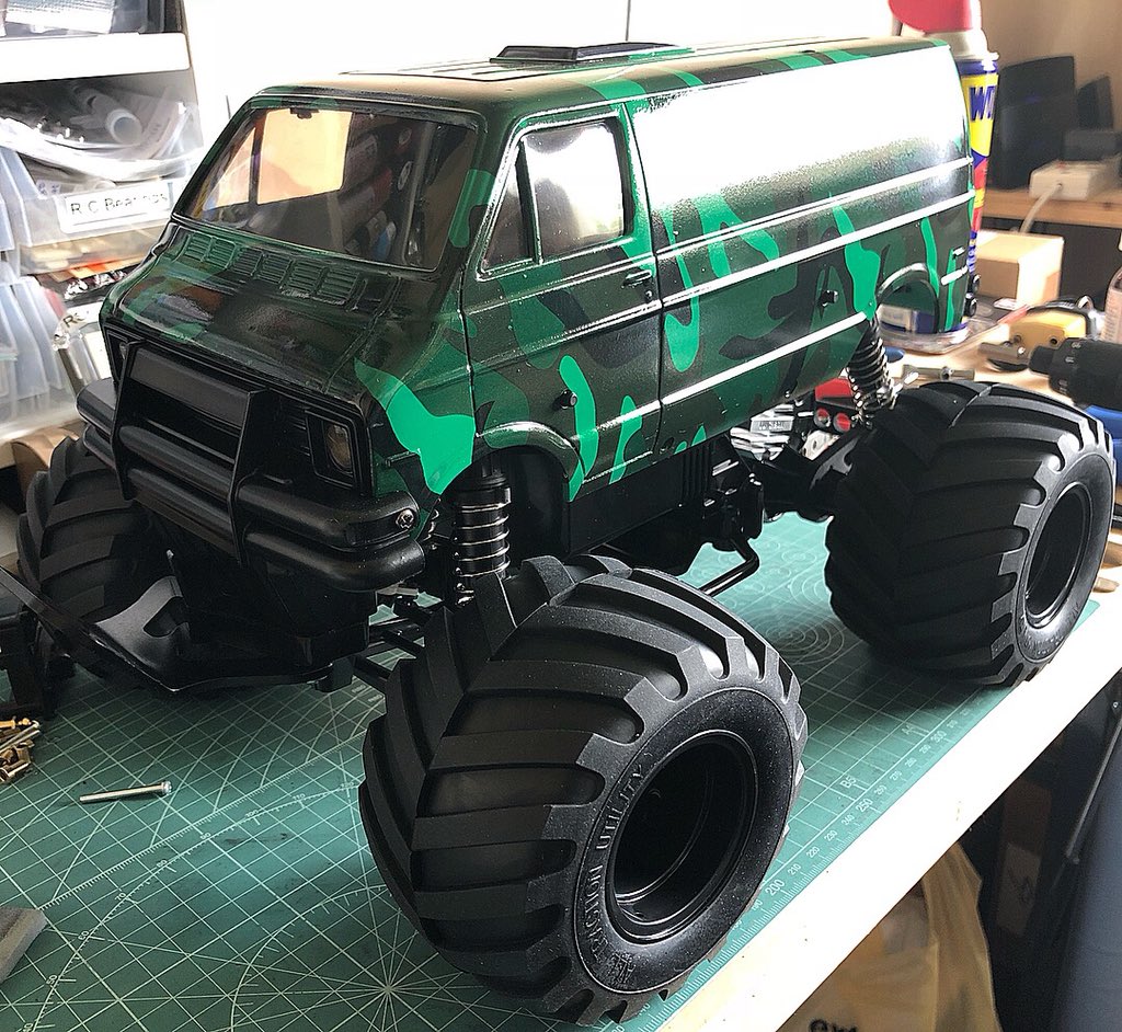 rscscalemodels's tweet photo. #Tamiya #Lunchbox #BlackEdition has been under construction to get it ready #forsale. 
For further information on what #Hopup options have been added. Click the link below

https://t.co/PSRvwGaYtG

#radiocontrol #rccars #rctruck #newbuild #camo #bodyshell #rscscalemodels #built https://t.co/51E9kecvWX