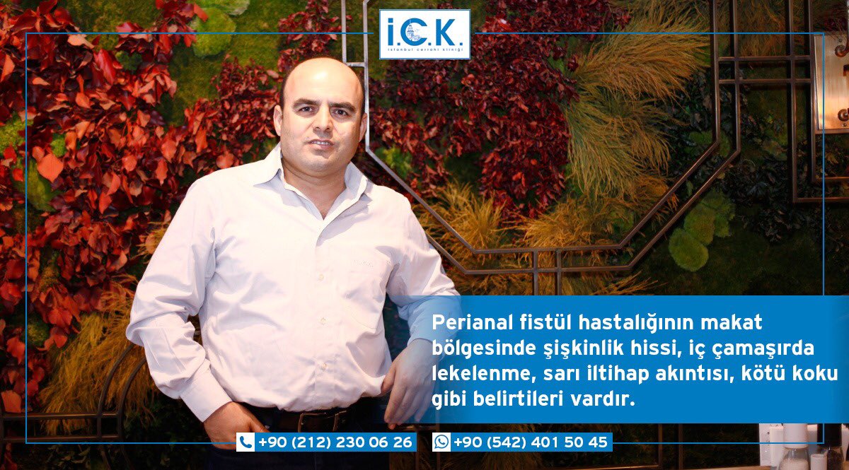 Perianal fistül hastalığının makat bölgesinde şişkinlik hissi, iç çamaşırda lekelenme, sarı iltihap akıntısı, kötü koku gibi belirtileri vardır. ☎ 7/24 Bilgi: 0212 230 06 26 📲 WhatsApp: 0542 401 50 45 istanbulcerrahiklinigi.com #safrakesesi