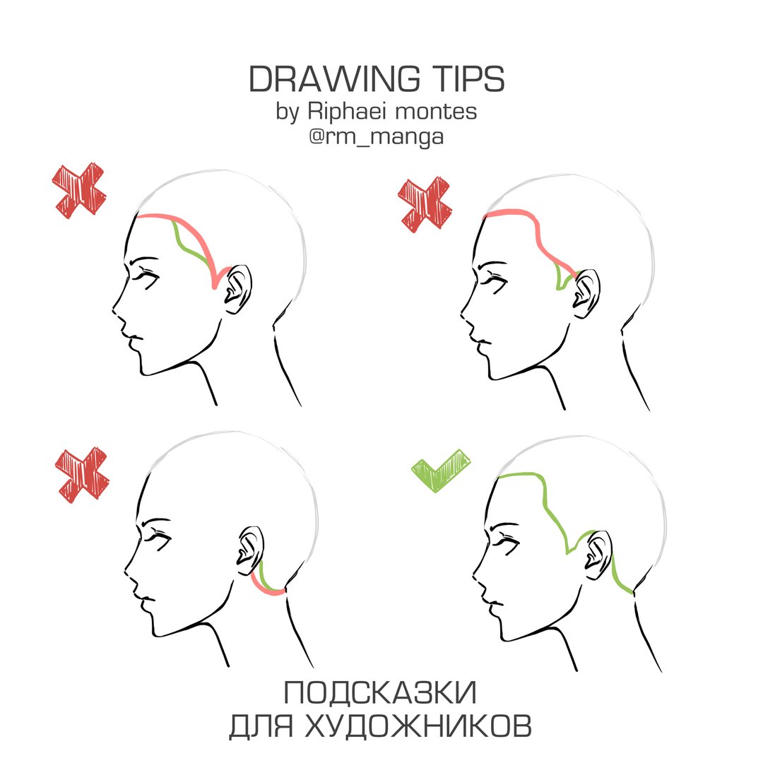 Hair Drawing Reference Anime ~ Drawing