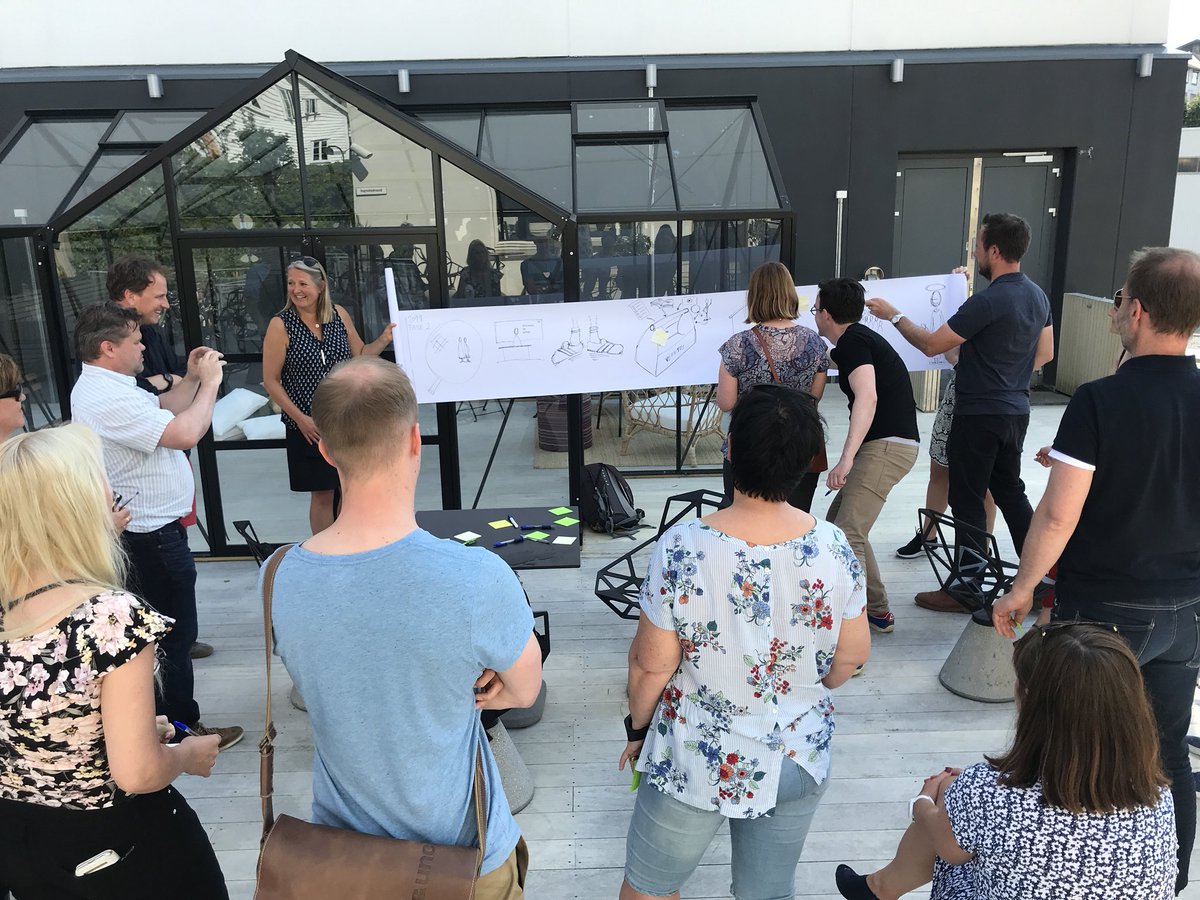 Stavanger, @Trondheim og <a href="/Timekommune/">Time kommune</a> blir smartere sammen! Mange gode innspill til innbyggerinvolvering.  #learningsociety #nordicgold