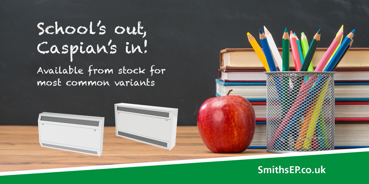 SmithsEP_UK's tweet photo. #Caspian Fan Convectors are the perfect choice for #SchoolHeating. Suitable for all applications in school buildings. #5yearwarranty as standard & manufactured in the UK. #ThinkSmiths #SchoolsOut #classroom #UKmanufacturing https://t.co/jngydaDyWW 01245 324900 https://t.co/fJrt0DbRkr