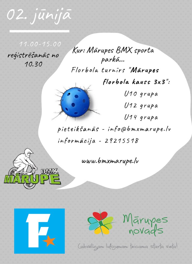 bmxmarupe's tweet photo. Piesakies, piedalies - https://t.co/nJDTshIgMA https://t.co/Ycg7i7xw0F