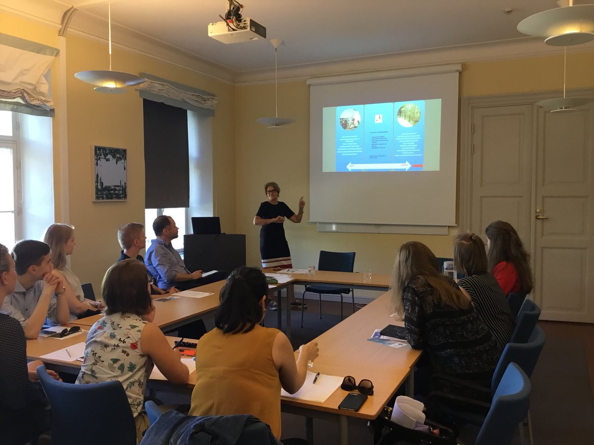 MMuravyeva's tweet photo. @Aleksanteri_UH Judith Pallot on prison geographies and  GULAG legacies for European Law Students Association’s Helsinki Chapter #GULAG #penal system #Russia https://t.co/v5KXVhgZpv