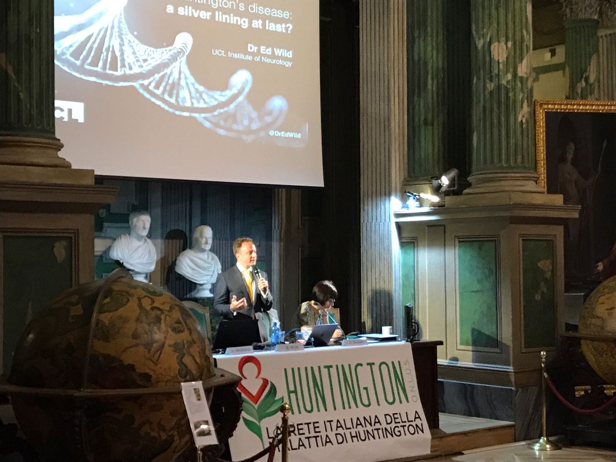 HuntingtonOnlus's tweet photo. #Hdays18 grazie al @DrEdWild per il suo intervento. #maipiùnascosta https://t.co/abBpxFQr2X