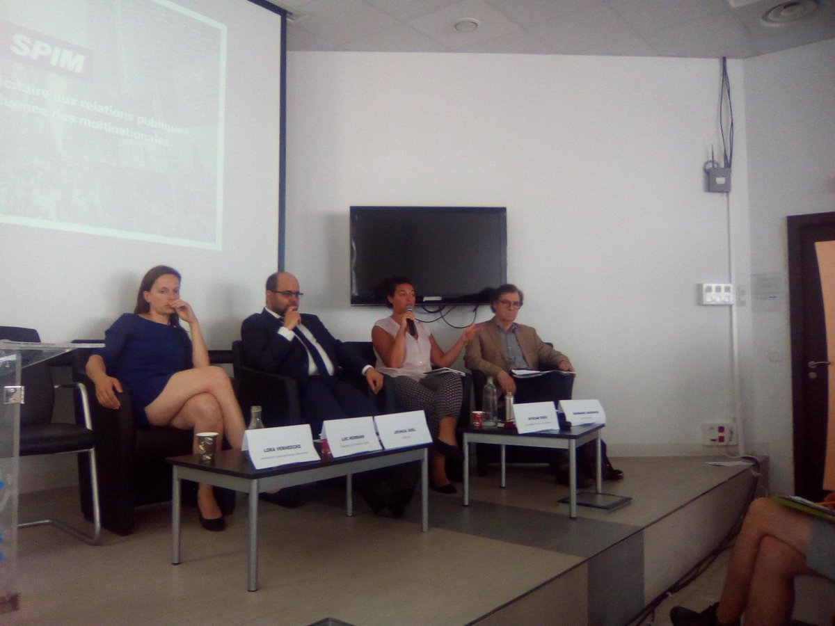 ComDemocratie's tweet photo. @MyriamDouo @Joshua_Adel @loraenvt @universitelaval @LucHermann @transnationales @corporateeurope @PLTVfilms .@MyriamDouo des @amisdelaterre aborde les difficultés des associations à se faire entendre à Bruxelles, et les techniques de lobbying des multinationales.
#ColloqueSPIM https://t.co/CO7Czf6rQv