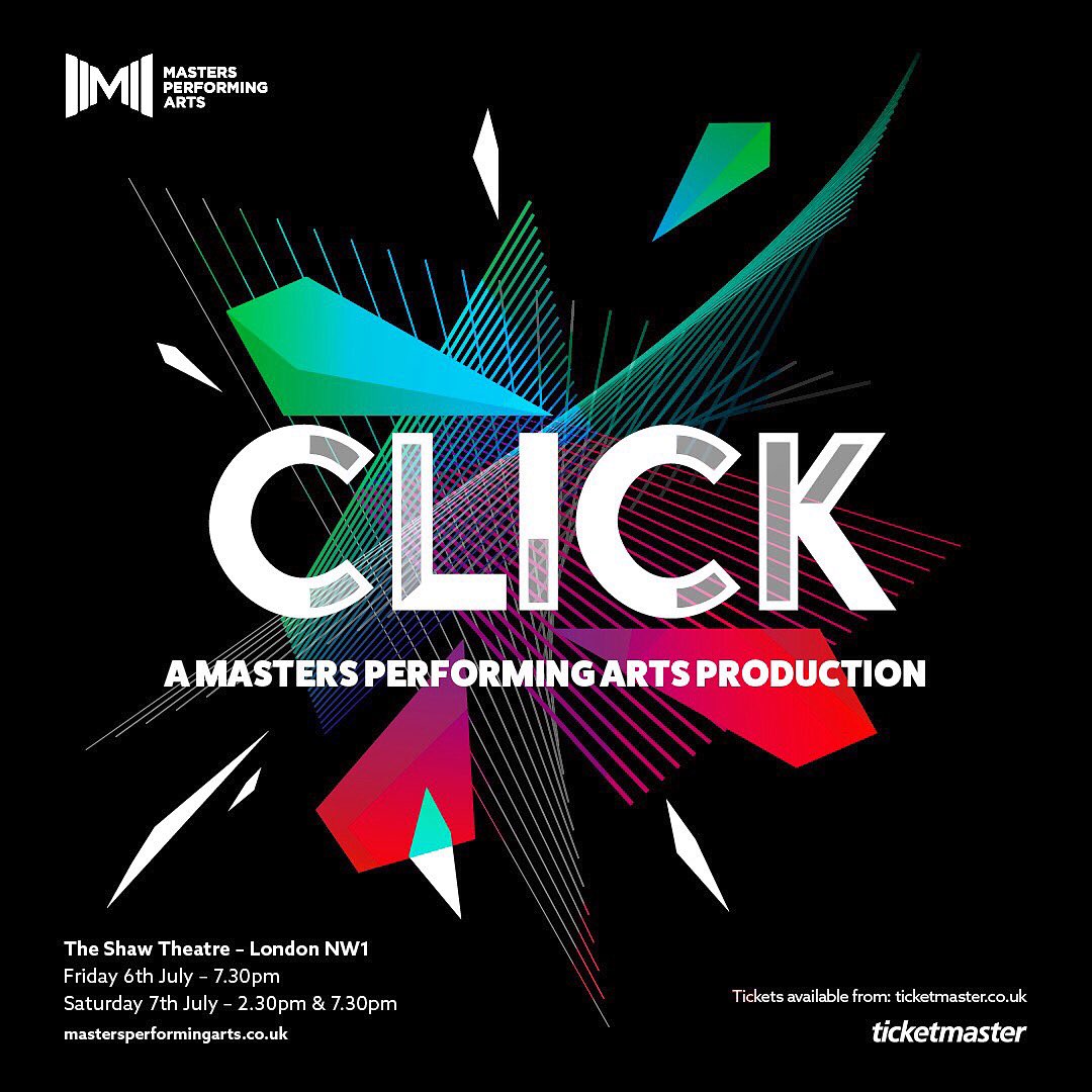 Masters_College's tweet photo. Half-Term ?! Not for us at HQ .... our studios are buzzing with creatives and students in preparation for our annual production CLICK at The Shaw Theatre - London ! @ShawTheatreLdn 
Grab a ticket now ....
#makeitmasters #CLICK
https://t.co/Lre5nLHqma https://t.co/GiLeoyxJV6