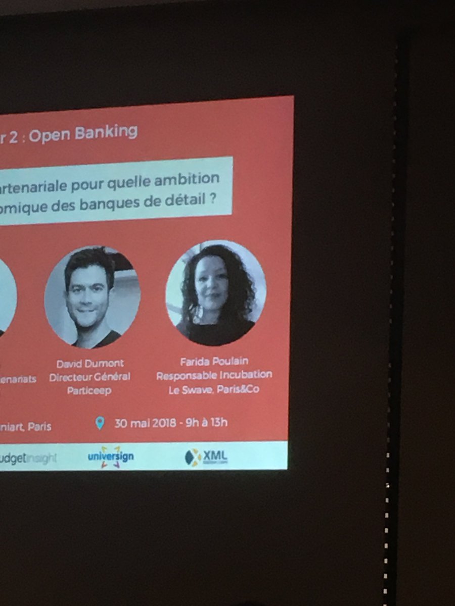 weaveconseil's tweet photo. "On a encore du mal à passer l'étape du POC (Proof of Concept) dans les #banques" Farida Poulain - responsable incubation @LeSwave @Paris_and_Co #OpenBanking #Particeepdigital @Particeep https://t.co/qFltTdbpjR