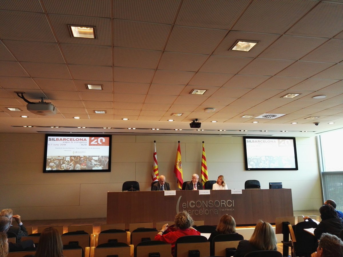 gestionpoligono's tweet photo. El salón SIL se presenta con toda una serie de novedades con la mirada puesta en las nuevas tecnologías, tal como ha apuntado Jordi Cornet, Delegat Especial de l'Estat al @ConsorciZF https://t.co/UnoVa7GeSq