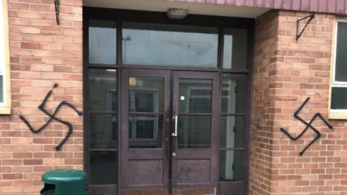 Swastika graffiti appears on school building in Newport
itv.com/news/wales/201…