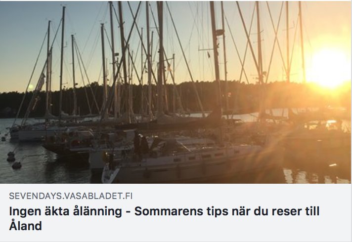 visitaland's tweet photo. Tänker du tillbringa några härliga dagar på #Åland i #sommar? Ta del av Alexandras bästa #tips & hitta dina egna #smultronställen på Åland🍓 Välkommen att skapa #sommarminnen på Åland!🌊🇦🇽⚓️🚴♀️☀️🍽 #visitåland #resetips #semester #sommarlov➡️https://t.co/49rRyzasWL https://t.co/5C9r1pj3gw