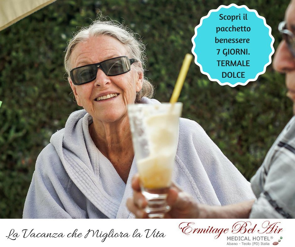 Per la cura naturale di dolori ed infiammazioni osteo-articolari, suggeriamo il Programma 7 GIORNI. TERMALE DOLCE >> bit.ly/2KwzkCB
* Include 5 cure termali complete!