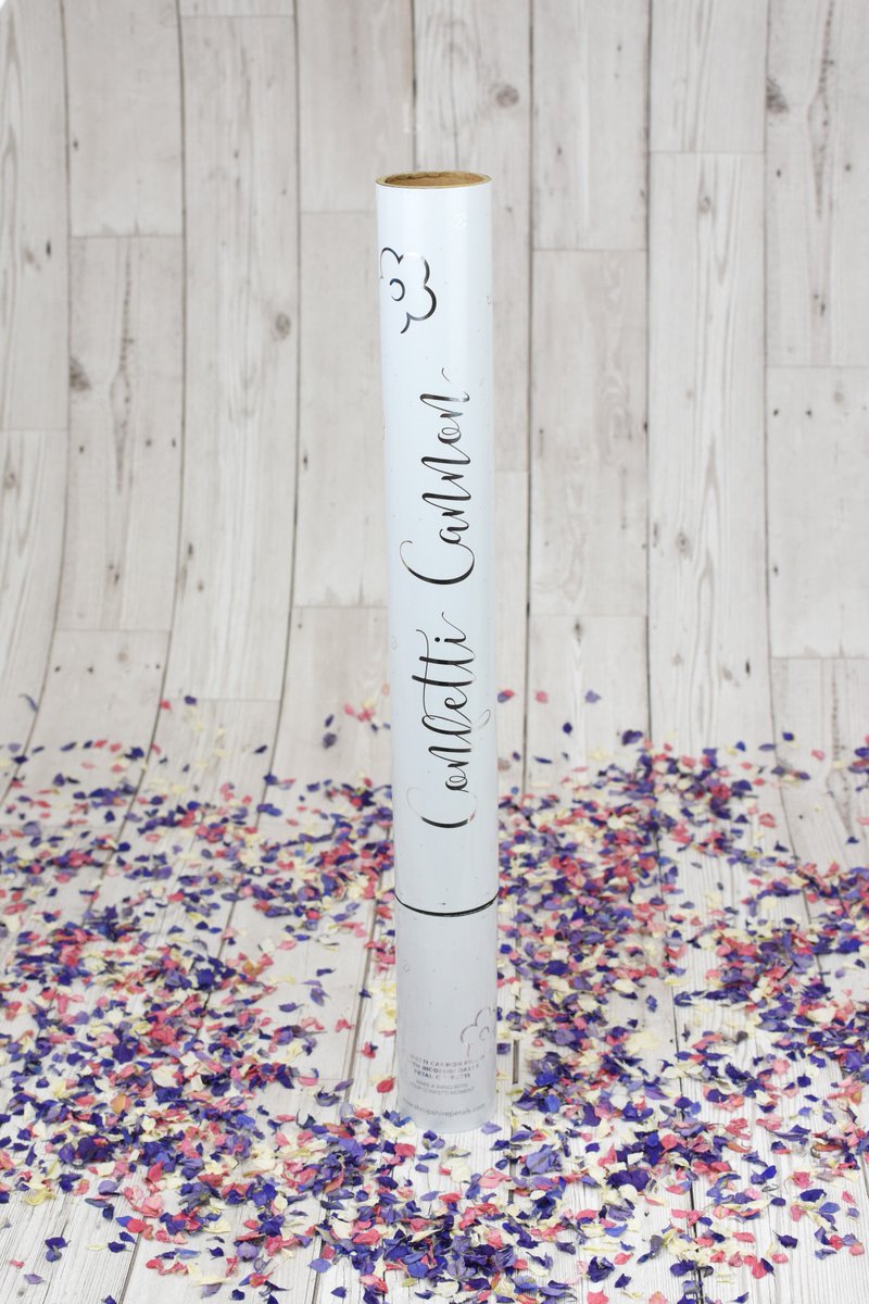 lovedupnorth's tweet photo. Our fabulous Sponsor @ConfettiPetals are excited to launch their new product - handheld Confetti Cannons! Filled with natural petal confetti, the cannons are capable of launching petals up to ten meters into the air. READER OFFER: https://t.co/d6PjTe5Yh2 https://t.co/c1hJ3ebhOY
