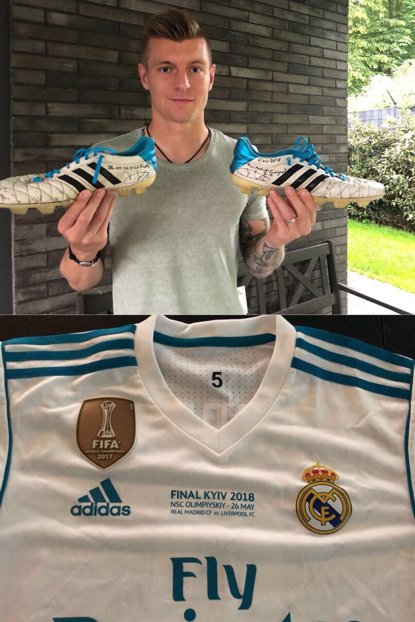 Toni Kroos on Twitter: "Anyone interested in my matchworn ...