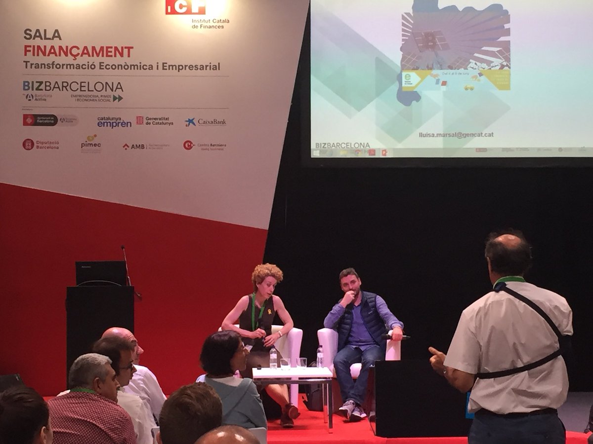 energiacat's tweet photo. 😎 Avui hem estat al #bizbarcelona18 (@BeIntelligenter) explicant com les "monedes alternatives" tindràn un paper important en el model energètic futur.
La #TransicióEnergètica ja ha començat
Un nou model energètic significa noves oportunitats de negoci!
#Blockchain4Energy https://t.co/noEu4eKJfm
