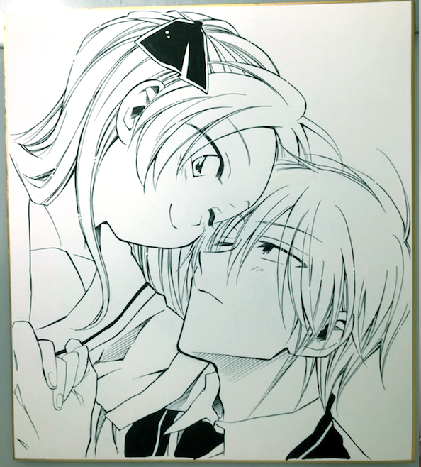 最後の色紙ができました。まとめ&集・制作過程付。画材も細かく載せてみました。情報発信! 