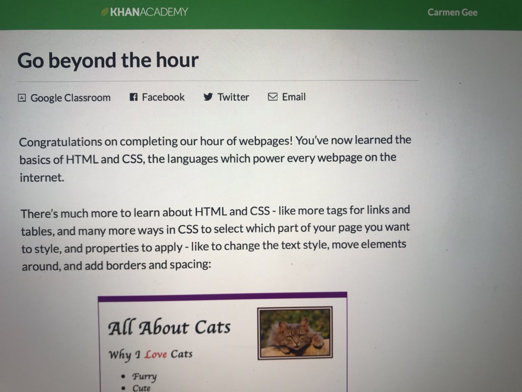 primary_seoul's tweet photo. I completed a coding workshop on @khanacademy for my #YSComp18 startup #hourofcode #AdvanceQld https://t.co/ODbf0NlAcD