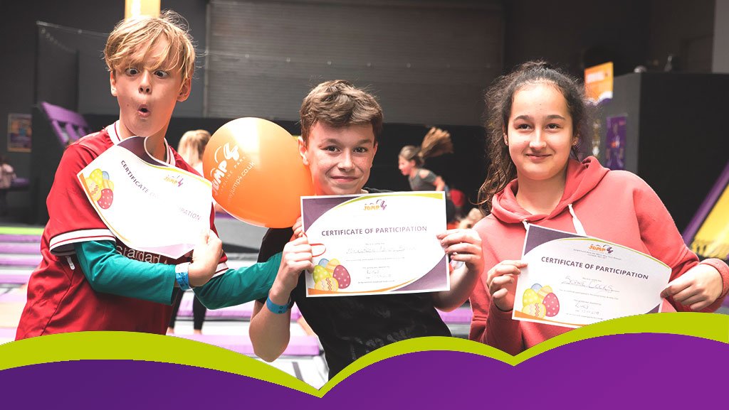 Three days gone, and two days to go! Be quick and grab your spaces!
- Lots of fun and games
- CrossFit activities 
- Full hour of jumping!
- Lunch and snacks included
Places can only be booked by phone - call us now on
01209 340053 to book your place!