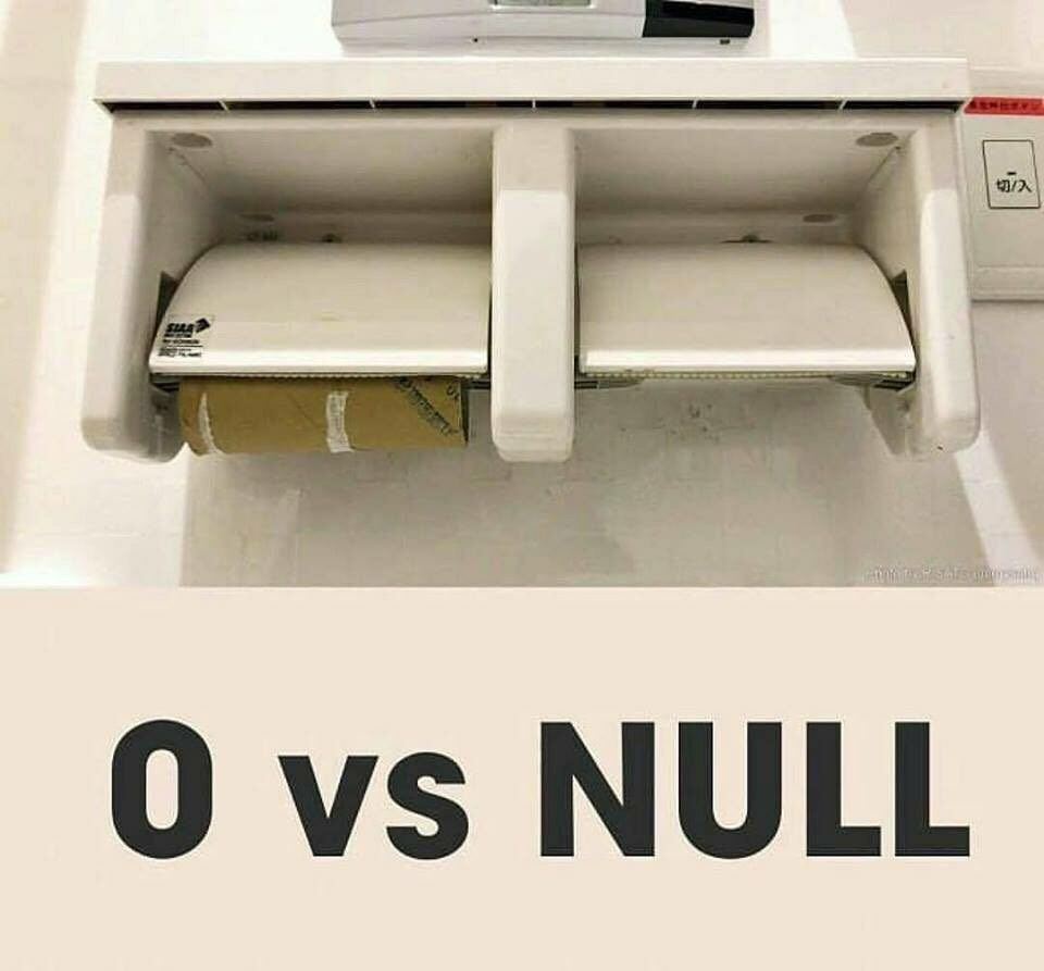 codepo8's tweet image. 0 vs. null