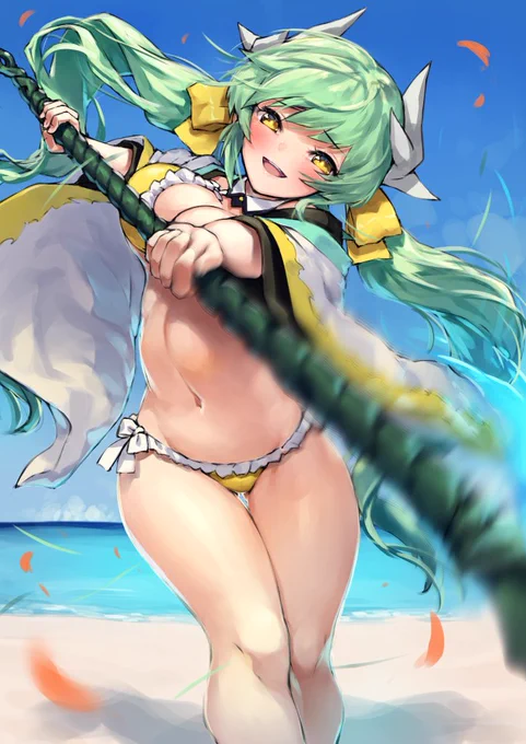 #お前が描いたfgo女子を見せろ 
とうとう水着の季節ですね 