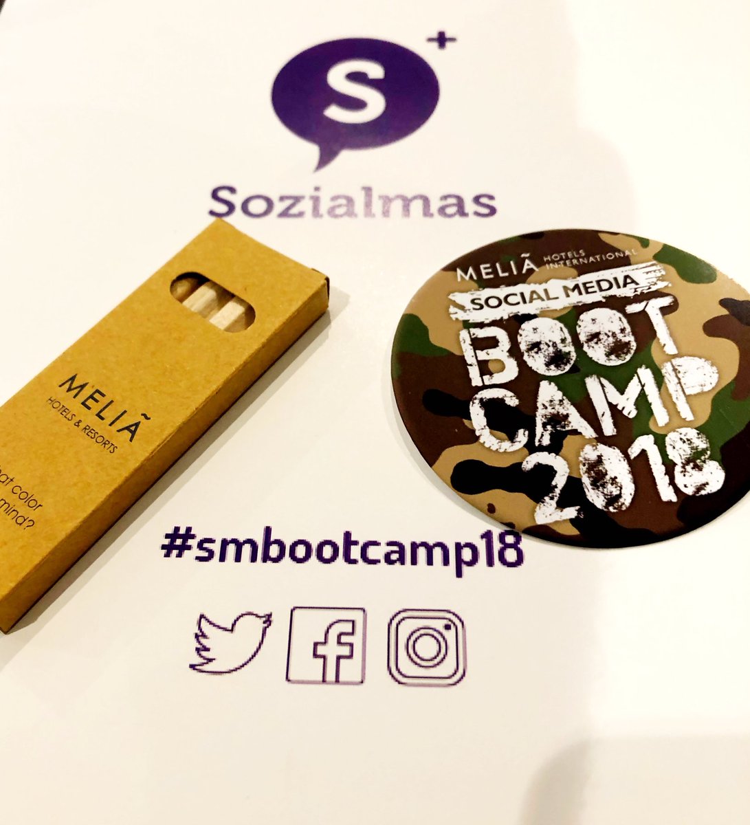 Miguelmoralnjo's tweet photo. Comenzamos en @MeliaMadSerrano la formación de #socialmedia de manos de @sozialmas #smbootcamp18 https://t.co/4bynnh8xVR