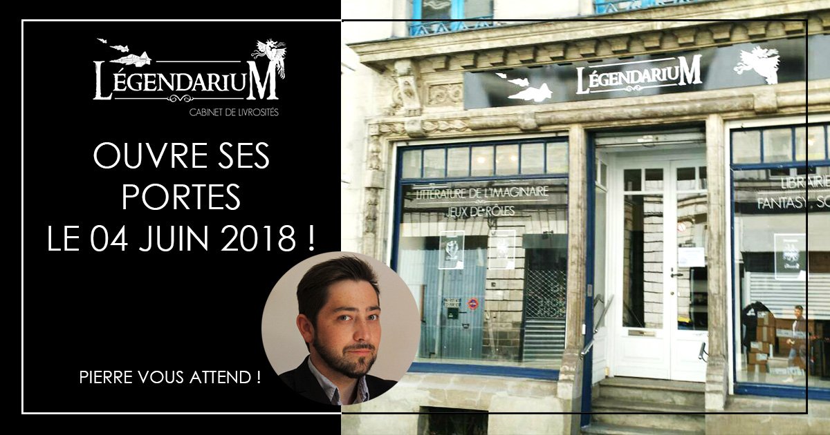 Legendarium_Lib's tweet photo. Grande nouvelle !  La librairie ouvre officiellement ses portes ce Lundi 04 Juin à 14h dans la belle @VilleArras !
Vous avez donc une semaine pour vous y préparer ! Priez les Grands Anciens, enfilez vos armures, l'aventure commence ! 🧙‍♂️⚔️ https://t.co/rME39s7Zzj