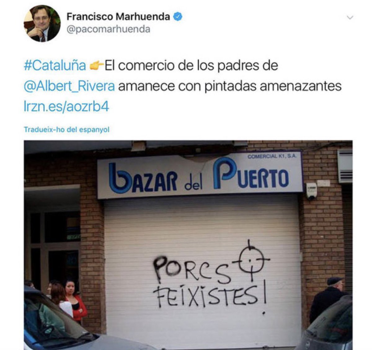 rfernsan's tweet photo. Vamos a ver Albert, ¿la tienda de tus padres cuál es? Que yo me aclare. #cuñadanos https://t.co/KYUKkO4rms