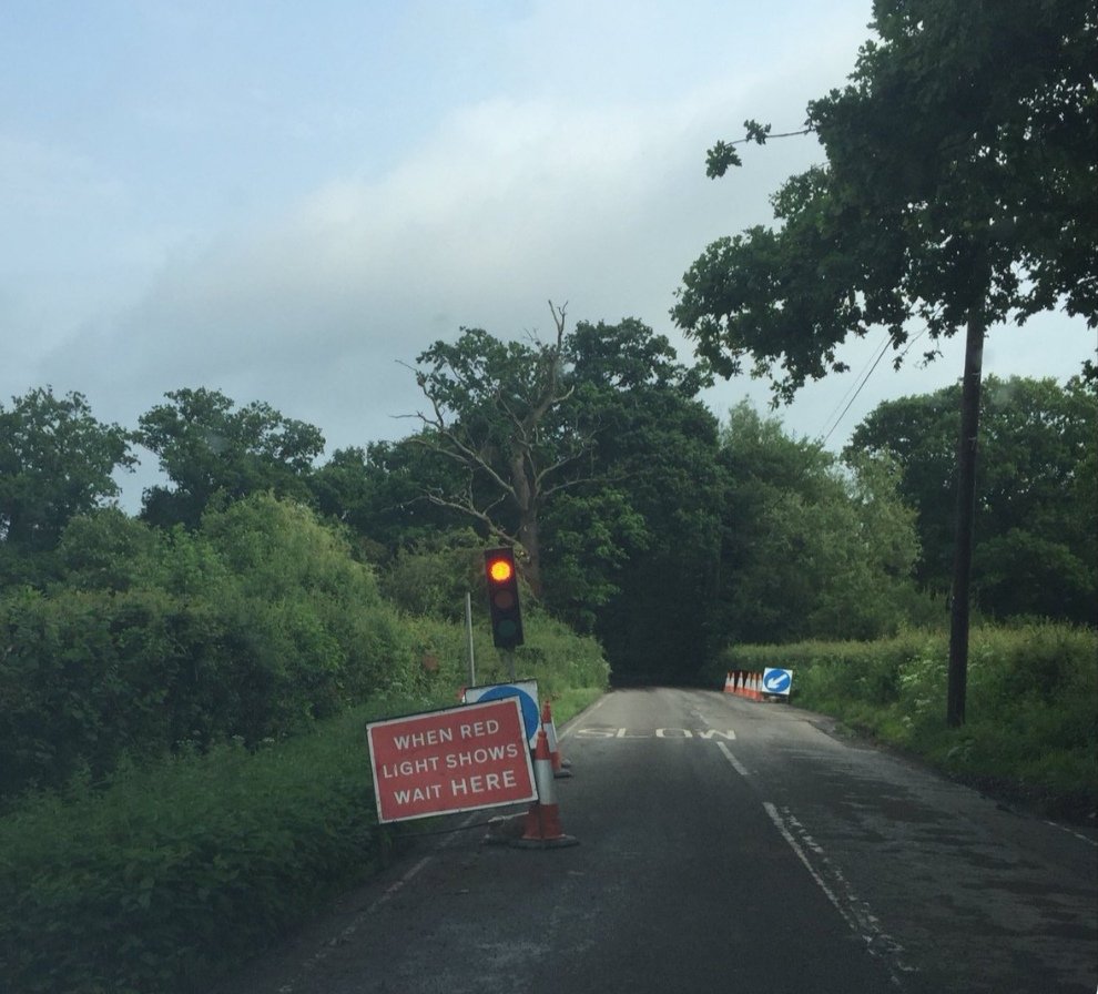 On account of the glacial slowness of repairs and the omnipresence of traffic lights on Bones Lane we once again are forced to cancel the Redhill CC TT at Horne Tonight. <a href="/OxtedCC/">Oxted CC</a> <a href="/OxtedCC/">Oxted CC</a> <a href="/lea_keith/">Keith Lea</a> <a href="/norwoodparagon/">Norwood Paragon</a> <a href="/TriSurrey/">Tri Surrey Club</a>